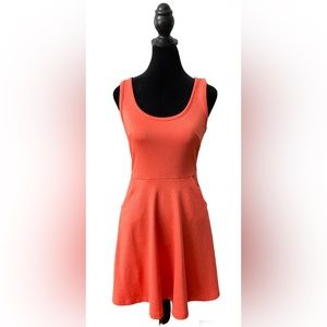 Kardashion Kollection: Orange Peach Dress with Pockets